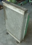 Oil cooling radiator for hydraulic power packs and compressors